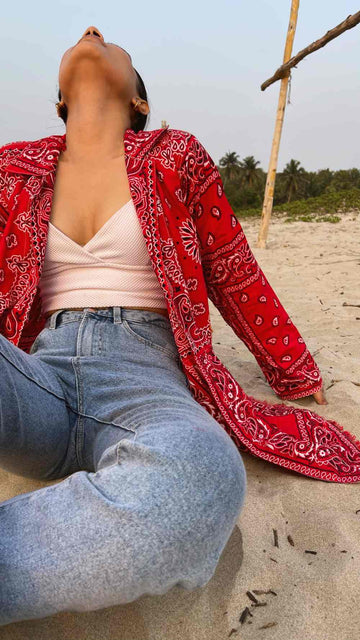 Bandana Summer Cardigan